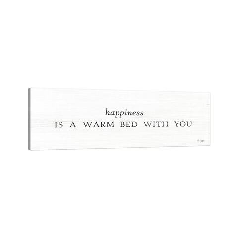 iCanvas "Warm Bed with You" by Jaxn Blvd. Canvas Print
