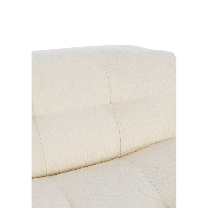 Classic Home Gabriel Swivel Ivory Upholstered Swivel Accent Chair