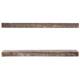 Rustic Wooden Floating Wall Shelves (Set of 2)