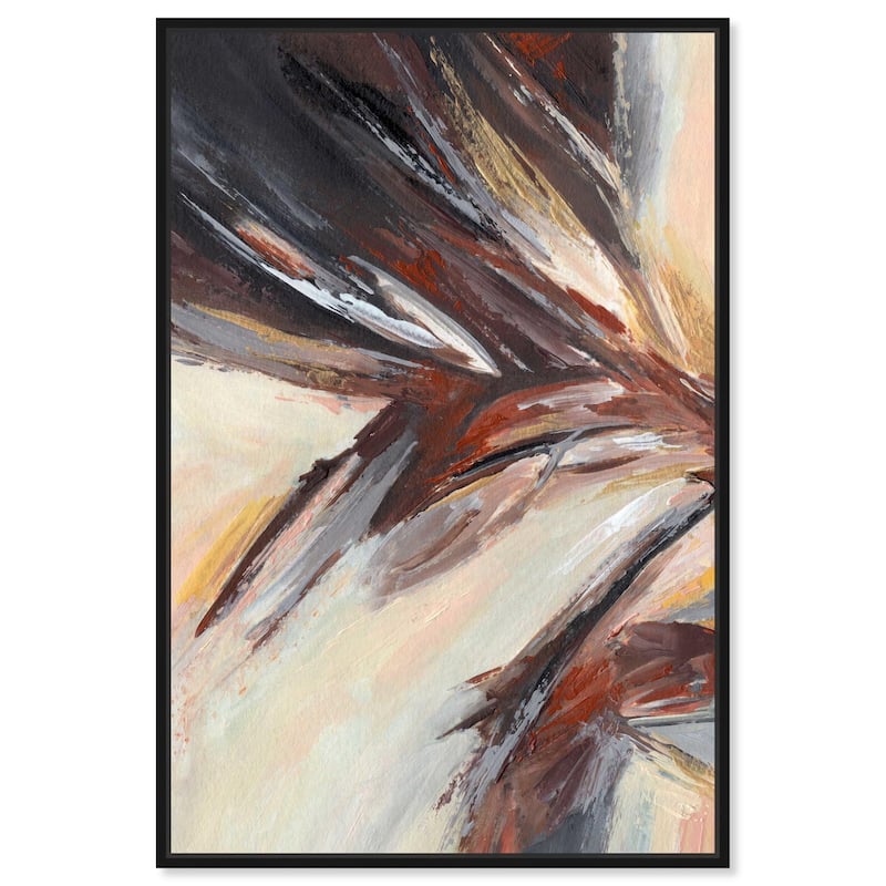 Terra Mystica I Canvas by Art Remedy - 20" x 30" - Black
