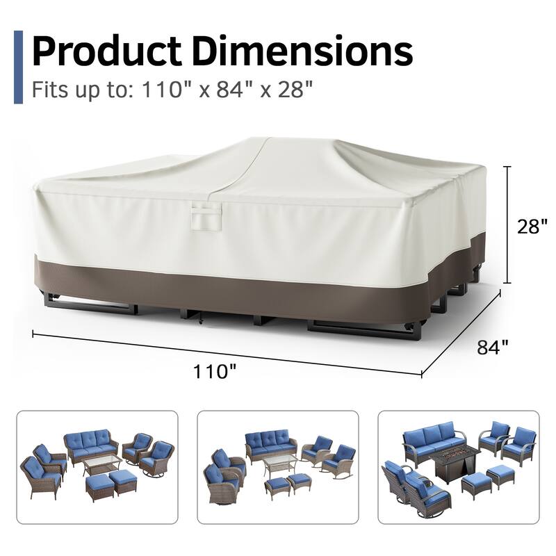 Outdoor Furniture Covers Waterproof Sofa Cover