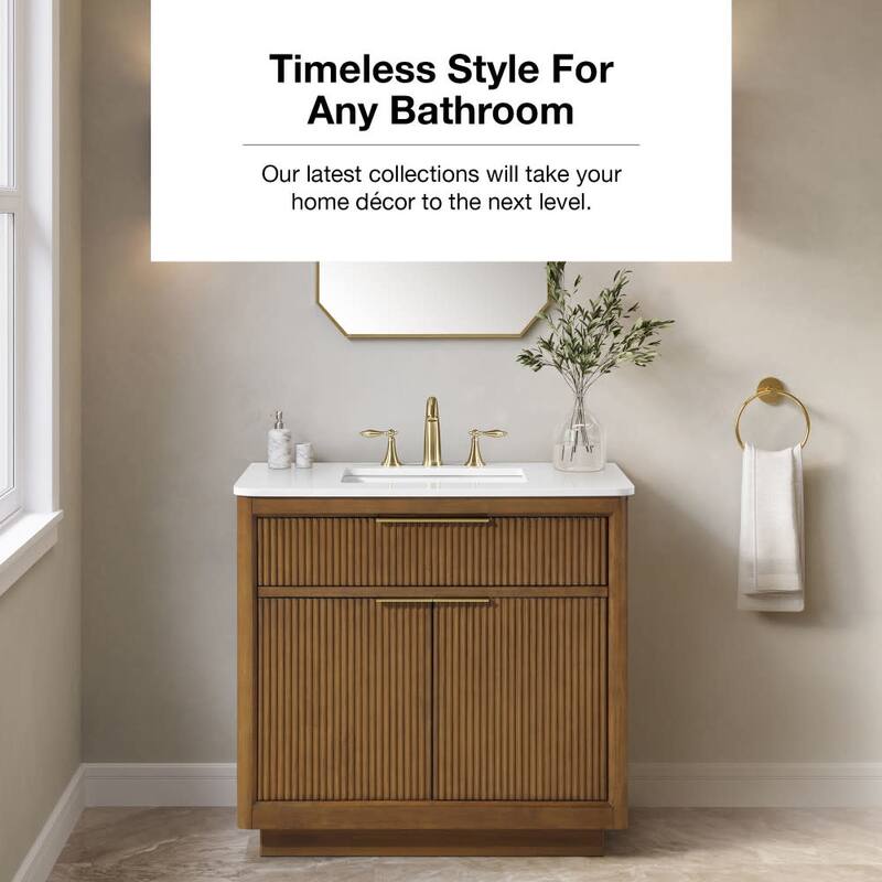 Ove Decors XANDER-36 Xander 36" Free Standing Single Basin Vanity Set