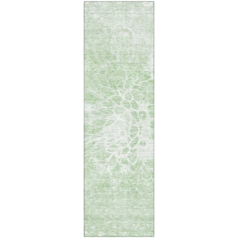 Premium Washable Super Soft Muted Floral Mayfield Rug