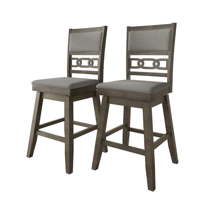 CraftPorch Luxury Swivel Counter Chair with Round Table