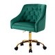 preview thumbnail 2 of 31, Modern Home Office Chair Velvet Swivel Armchair Chair with Soft Seat - 23.00 x 20.00 x 36.00 inch