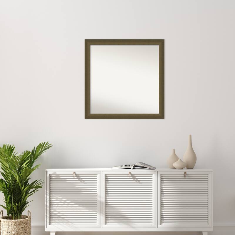 Blaine Narrow Non-Beveled Framed Wall Mirror