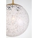 preview thumbnail 6 of 6, Minka Lavery 2636 Langford 12" Wide Pendant with Patterned Glass Shade