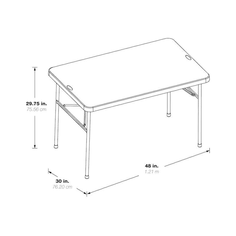 Blow Mold Folding Resin Table