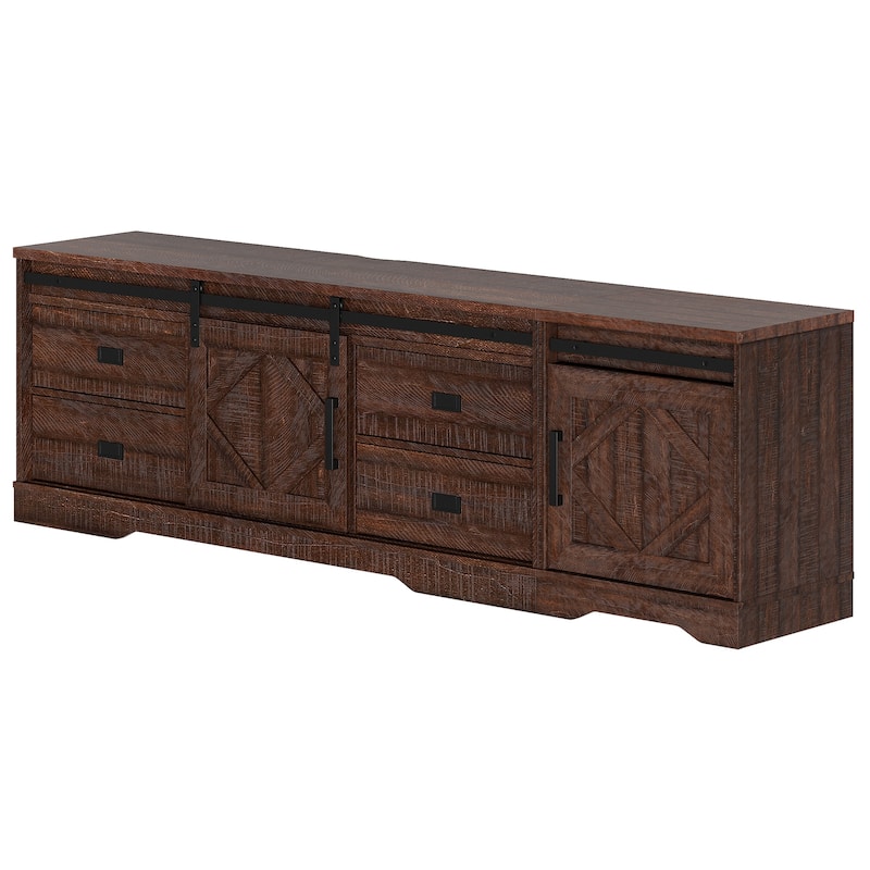 Modern Farmhouse TV Stand for up to 85" 110" 140" TVs