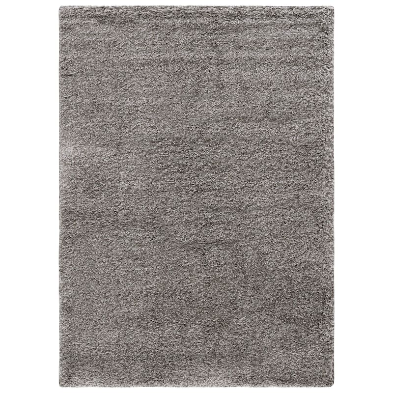 SAFAVIEH Hudson Shag Jevdoka 1.8-inch Thick Rug - 4' x 6' - Grey - Rectangle