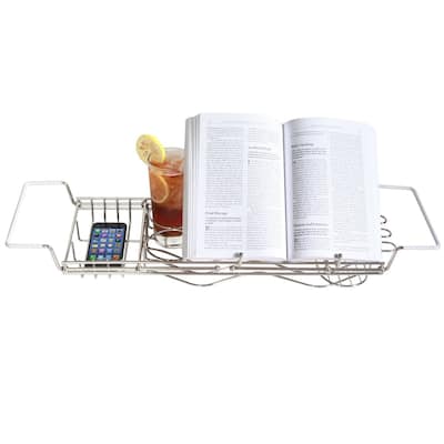 Stainless Steel Bath Caddy - 26.4 x 7.9