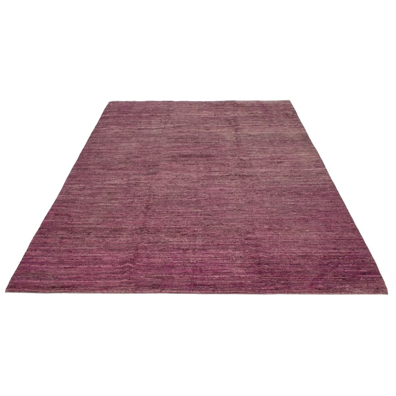 ECARPETGALLERY Hand-knotted Finest Peshawar Ziegler Magenta Wool Rug - 9'3 x 12'6