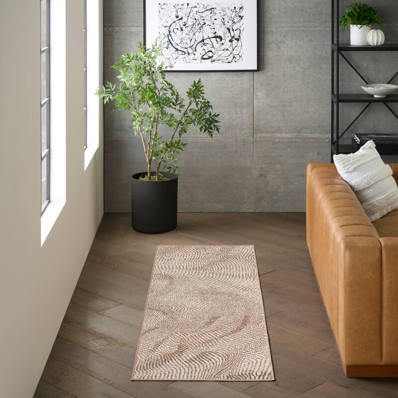 DKNY Central Park West Indoor only Modern Abstract Area Rug