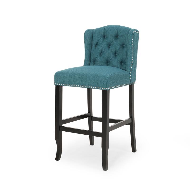 Foxwood Wingback Retro Bar Stools (Set of 2) by Christopher Knight Home