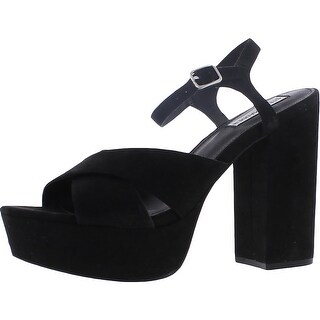 steve madden suede platform heels