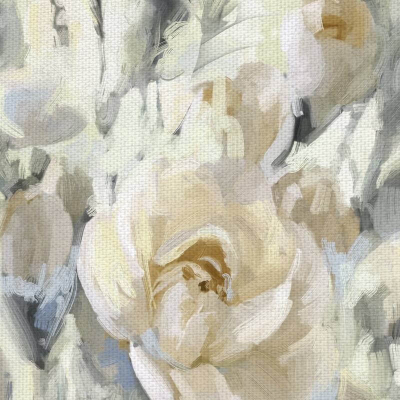 Rose Garden Golds by Studio Arts Canvas Art Print