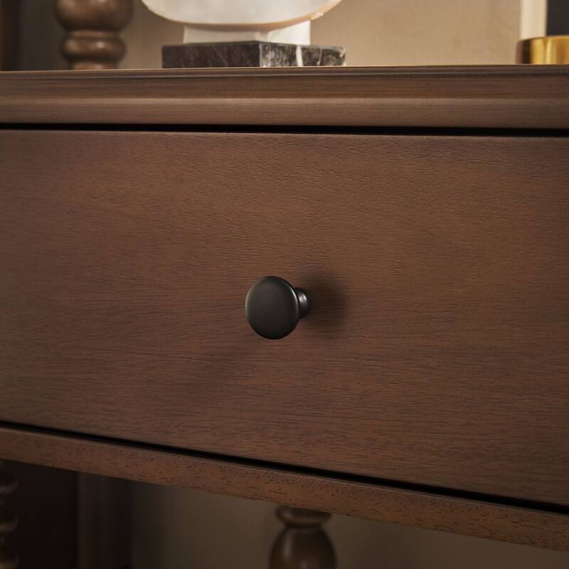 Walker Edison Easy Assembly Solid Wood 1-Drawer Nightstand