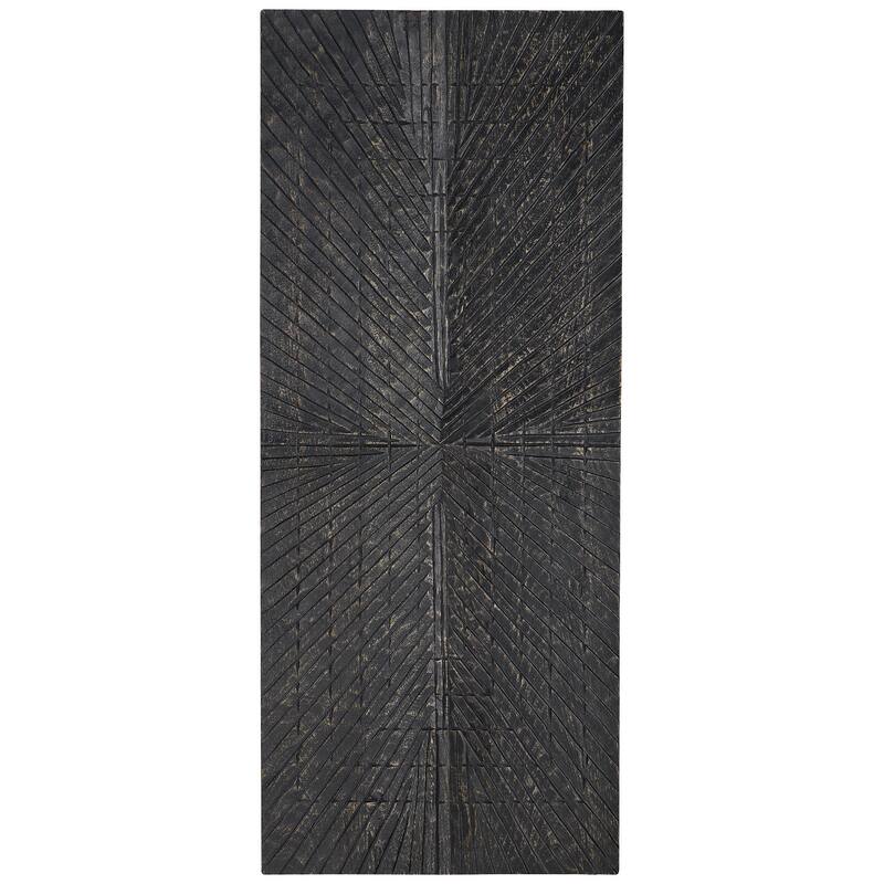 Signature Design by Ashley Lenora Distressed Brown Wall Decor