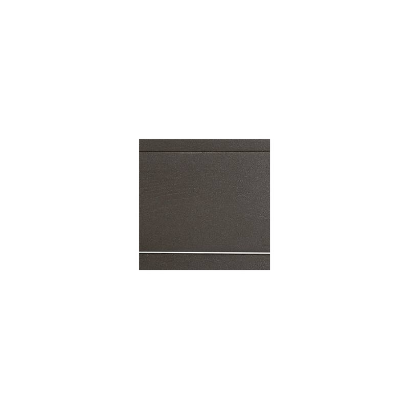 Signature Design by Ashley Easy Isle Dark Outdoor Brown Rectangular Table - 58.75" W x 33.5" D x 27.75" H