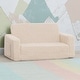 preview thumbnail 6 of 13, Delta Children Cozee Flip-Out Sherpa 2-in-1 Convertible Sofa to Lounger for Kids