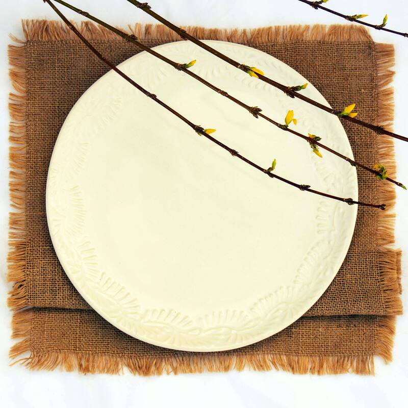 Encantada Handmade Pottery 11.75 Dinner Plates