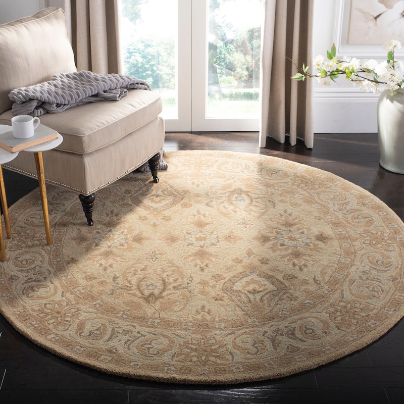 SAFAVIEH Handmade Anatolia Nicky Traditional Oriental Hand-spun Wool Rug