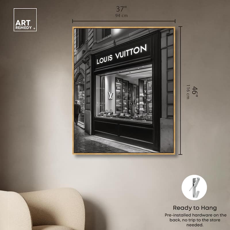 House of Vuitton II Canvas by Art Remedy