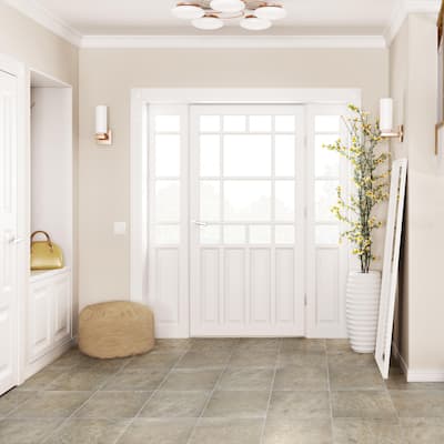 Merola Tile Roma Taupe 13" x 13" Porcelain Floor and Wall Tile