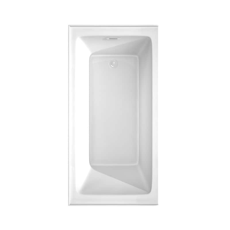 Grayley 60-Inch x 30-Inch Alcove Bathtub in White with Options