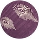 preview thumbnail 44 of 60, SAFAVIEH Handmade Soho Simi Peacock Feather N.Z. Wool Rug