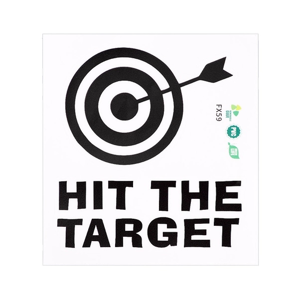 Hit The Target Wall Stickers Removable Cartoon DIY Decal for Bedroom Living Room