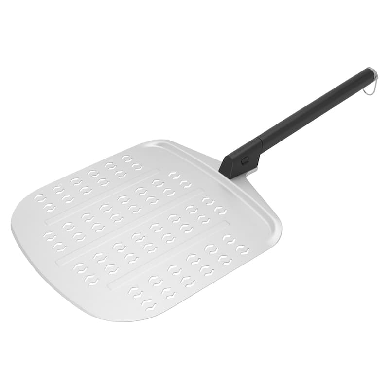 ZWILLING BBQ+ Stainless Steel Perforated Pizza Peel with Detachable Handle - 1 unit - Stainless Steel - 1 unit