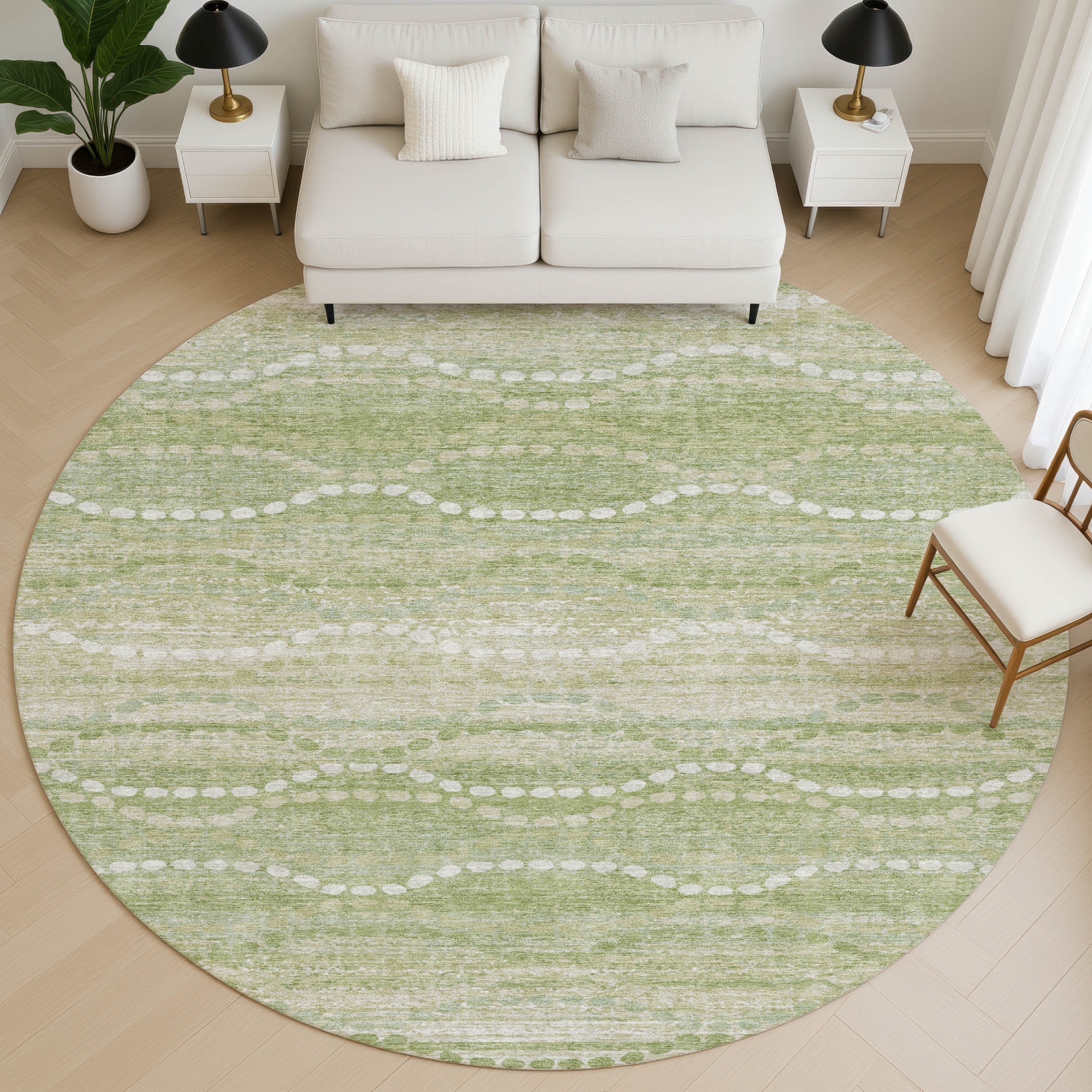 Premium Washable Super Soft Pixy Stripes Mayfield Rug
