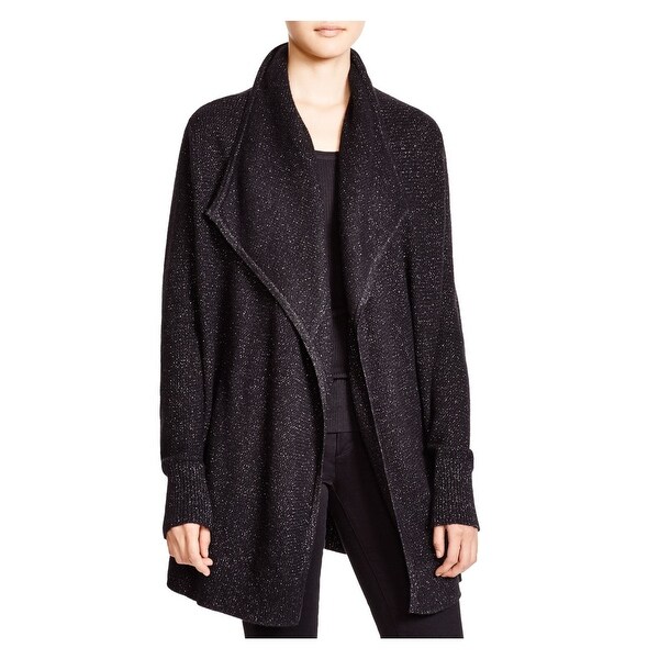JOIE Womens Black Long Sleeve Open Cardigan Sweater Size 2XS. Opens flyout.