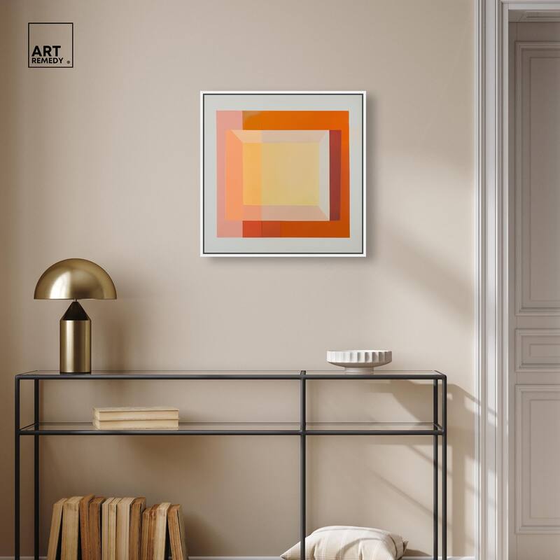 Minimal Color Blocks II Canvas by Art Remedy