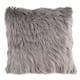 Hastings Home 18-Inch Himalayan Faux Fur Pillow