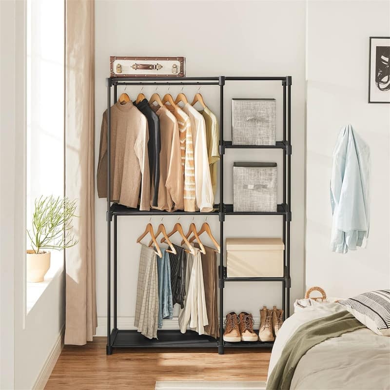 Freestanding Closet Organizer - 71.7"L x 16.9"W x 71.7"H