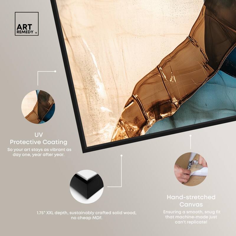 Glitch Aesthetic I Canvas Set of 2 by Art Remedy