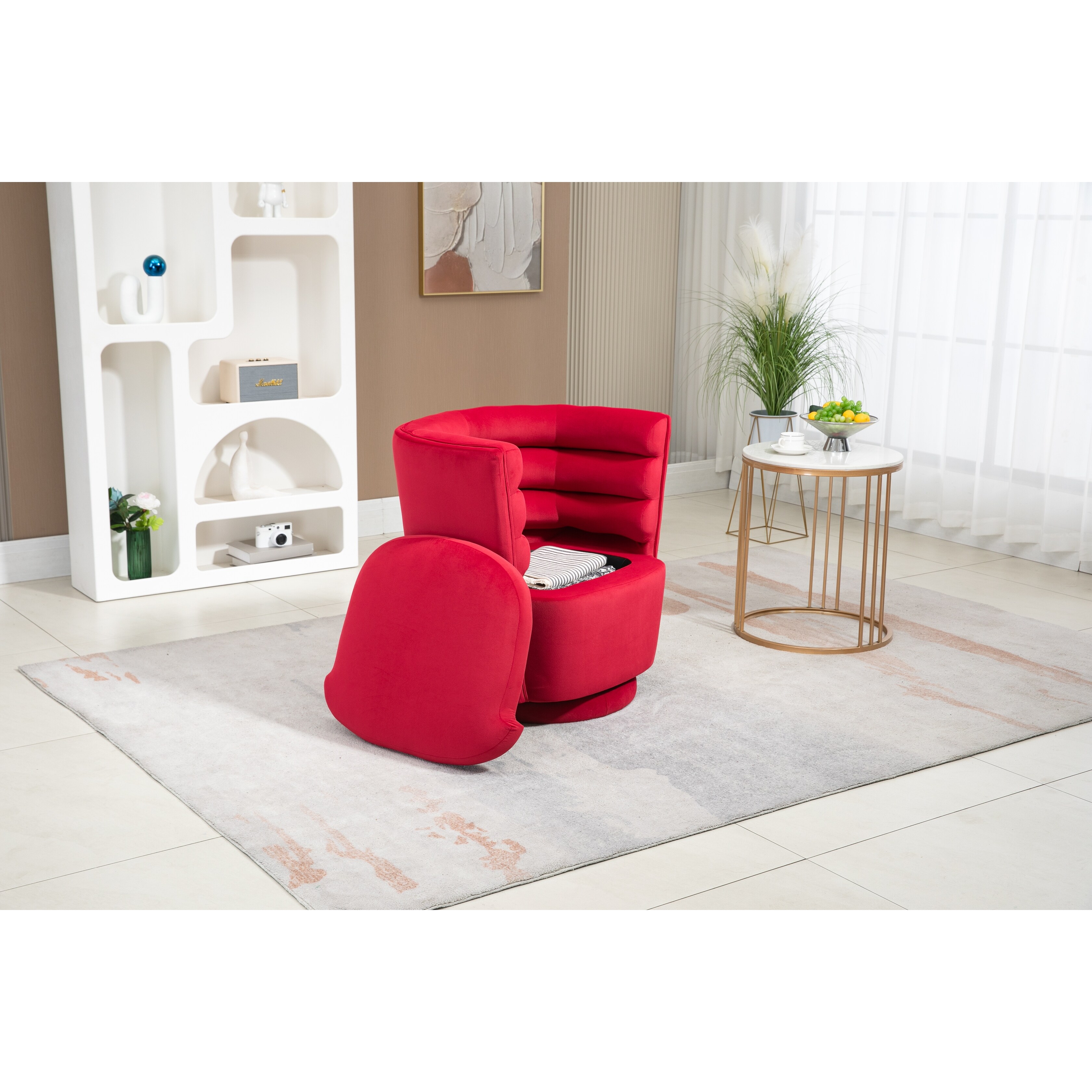 Comfy round deals chair