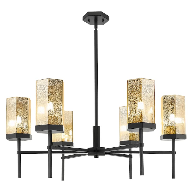 Innovations Lighting 463-6CR-G463-8ME Blakeley 6 Light 32" Wide