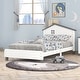preview thumbnail 5 of 52, Platform bed with house shaped headboard