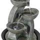 preview thumbnail 12 of 11, Water Fountains Indoor Tabletop Water Fountain w/LED Lights for Home