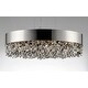 preview thumbnail 3 of 3, Mystic 16-light 24" Wide Steel Pendant - Polished chrome
