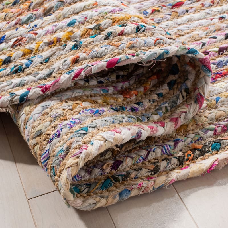 SAFAVIEH Handmade Cape Cod Marget Boho Coastal Jute Rug