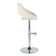 preview thumbnail 61 of 144, Silver Orchid Svellingen Adjustable Bar Stool with Rounded T Footrest - Set of 2