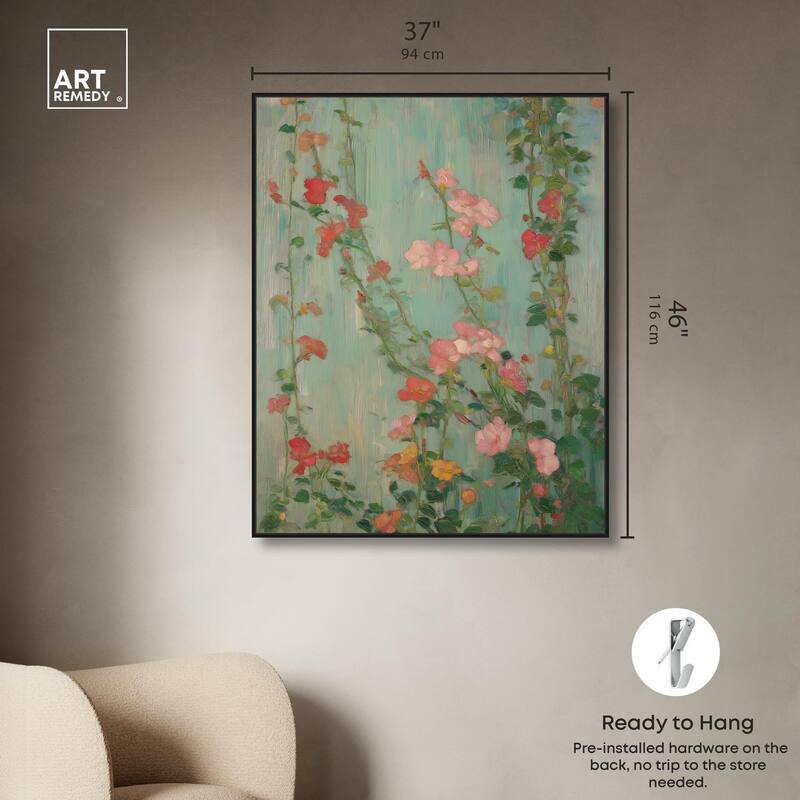 String of Colors II Canvas by Art Remedy