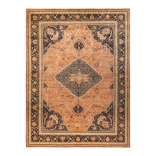 Overton Mogul, One-of-a-Kind Hand-Knotted Area Rug - Orange, 8' 10" x 12' 2" - 8' 10" x 12' 2"