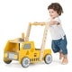 preview thumbnail 10 of 8, Costway 2-In-1 Montessori Wooden Baby Walker with Learning Activities - See Details
