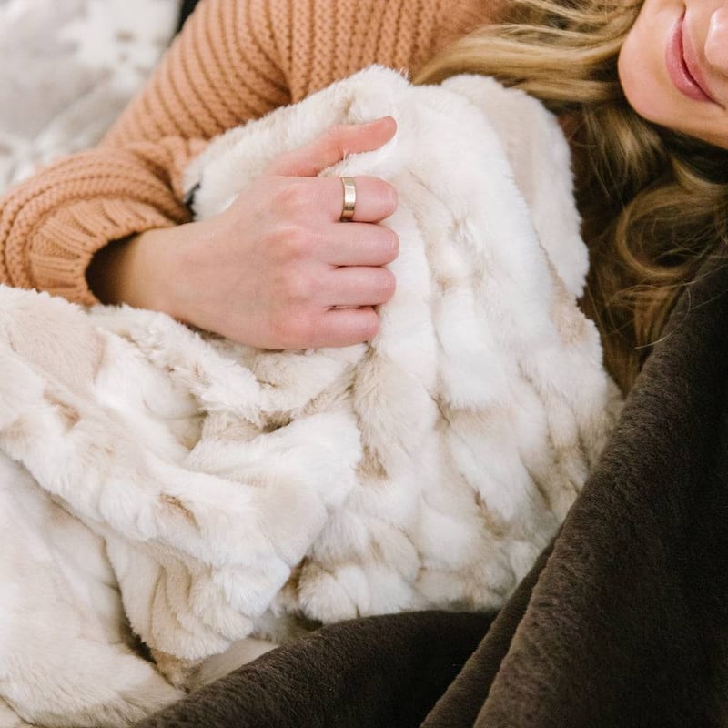 Minky Designs Luxurious Posh Faux Fur Minky Blankets