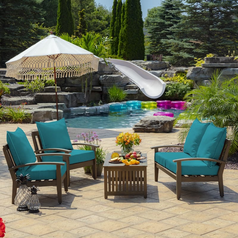 ARDEN 24-inch Outdoor Deep Seat Cushion Set